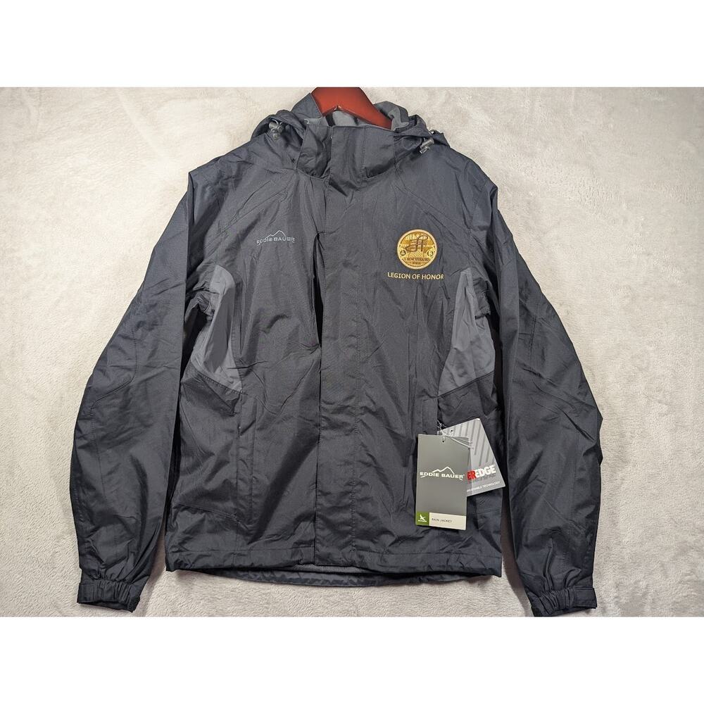 RARE Church Of Scientology L Ron Hubbard Hall Legion of Honor Raincoat Sz SMALL